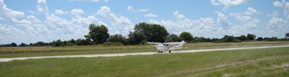 Flying Botswana in light aircraft