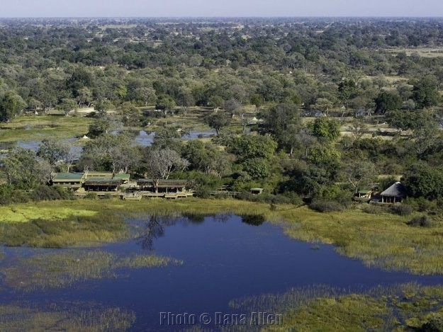 Vumbura Plains From the Air